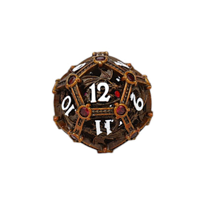 LPG Dice Hoard Guardian Dice Set Gold/Red - Good Games