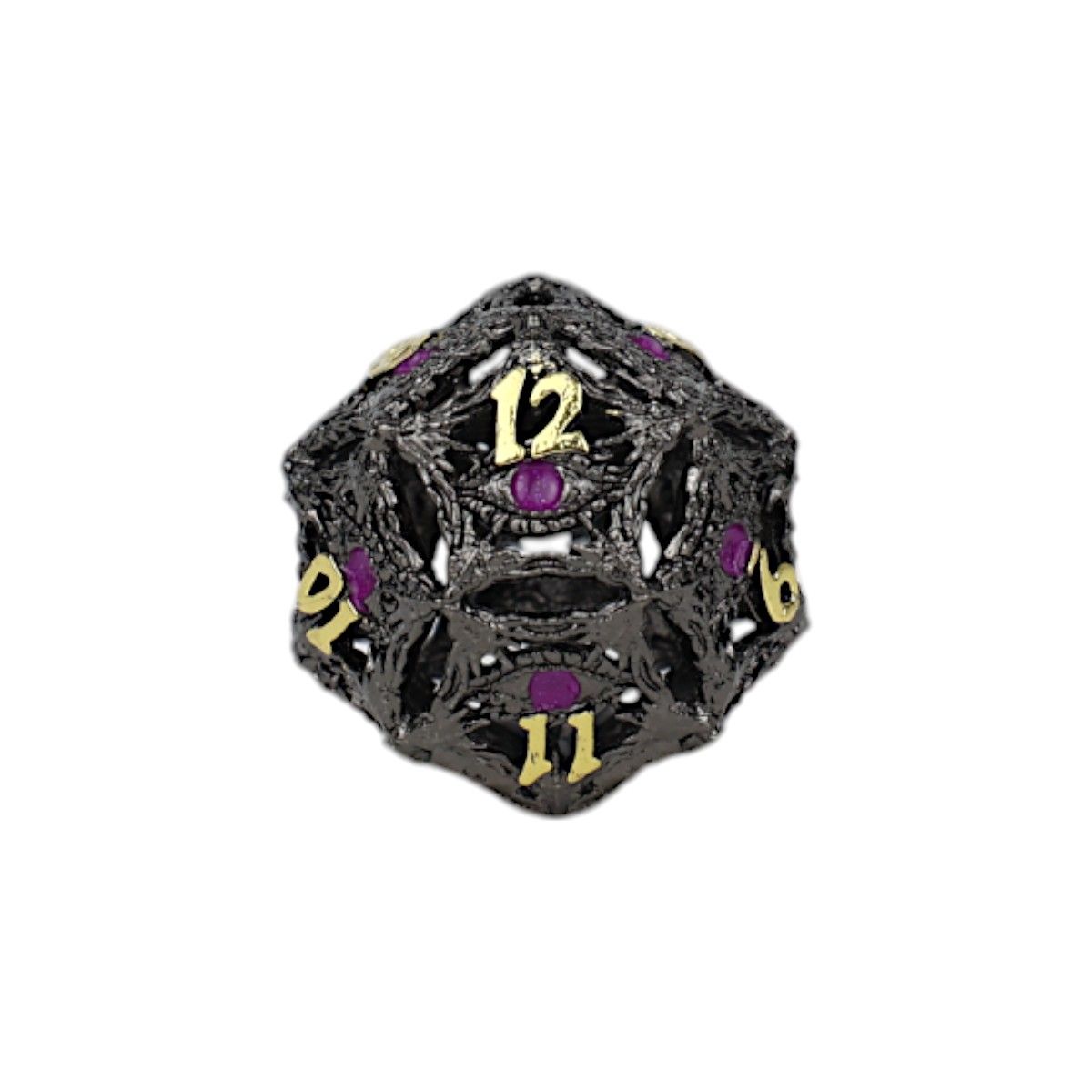 LPG Dice Dragon Eye Dice Set Black/Gold - Good Games
