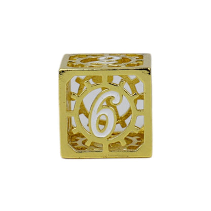 Let's Play Games - Clockwork Sun Dice Set - Ancient Bronze - Good Games