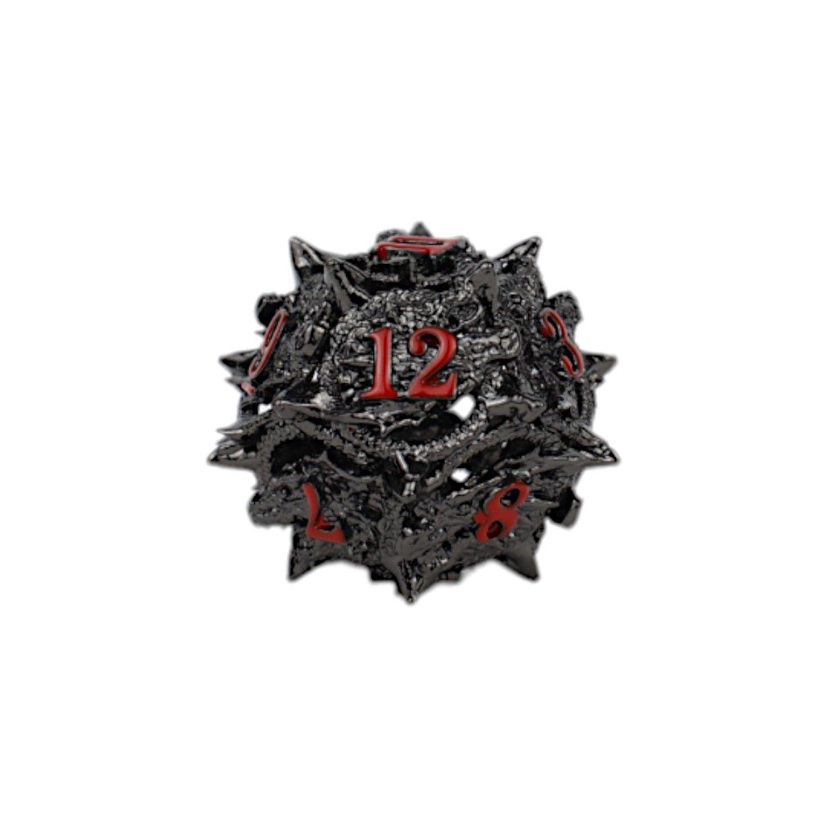 LPG Dice Dragon Rage Dice Set Black/Red - Good Games