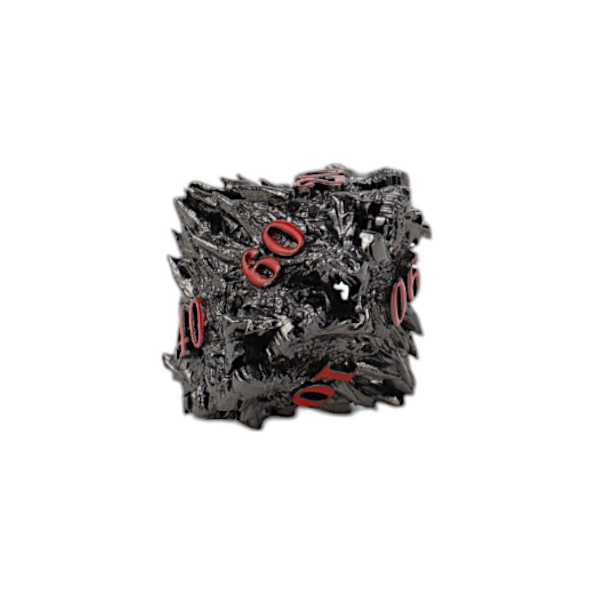 LPG Dice Dragon Rage Dice Set Black/Red - Good Games