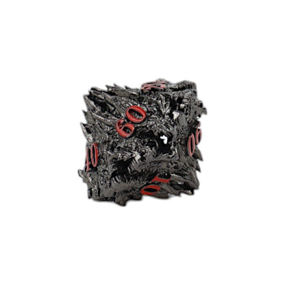 LPG Dice Dragon Rage Dice Set Black/Red - Good Games