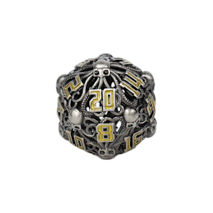 Tentacular Dice Set Chrome/Gold - Good Games