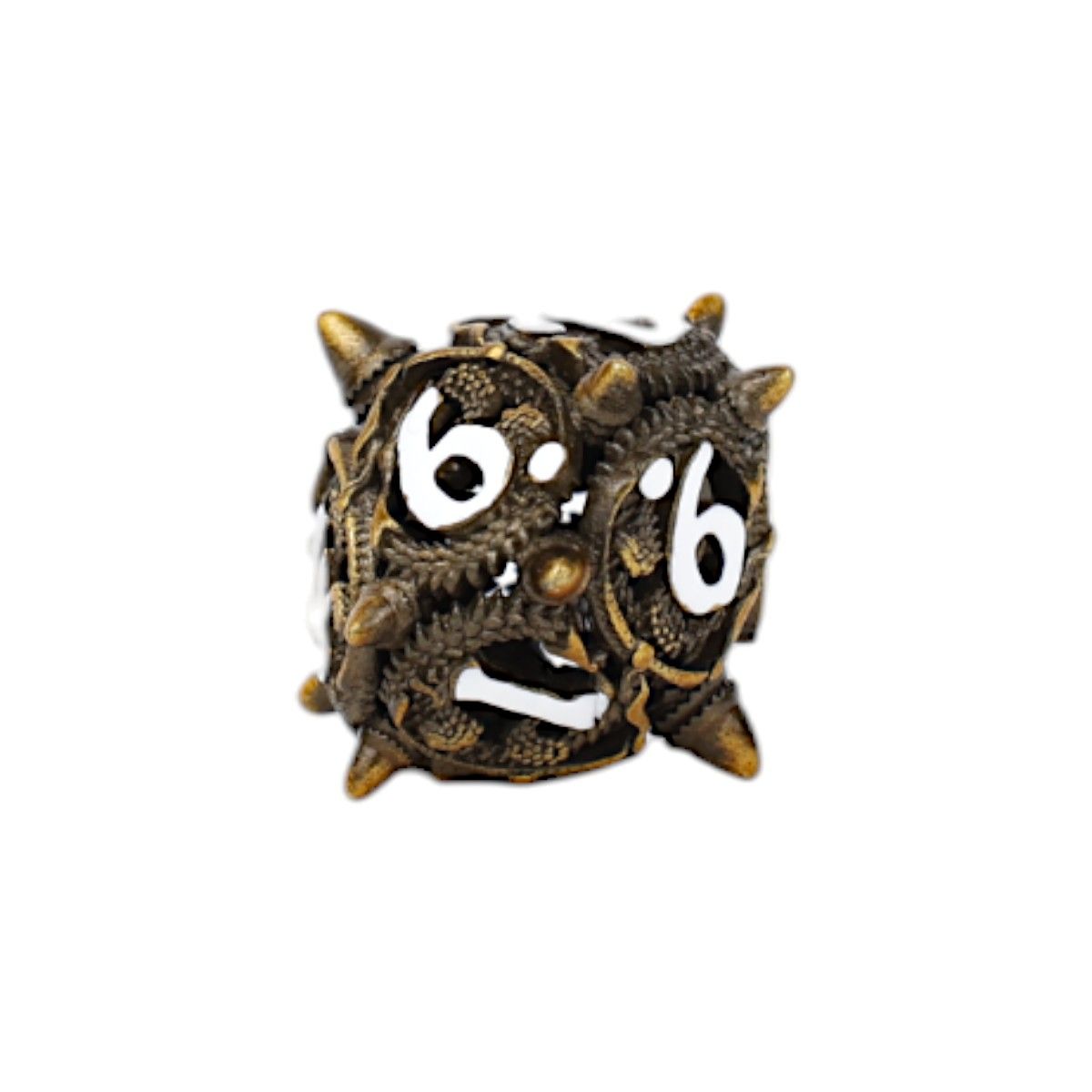 LPG Dice Xeno Hollow Dice Set Ancient Bronze - Good Games