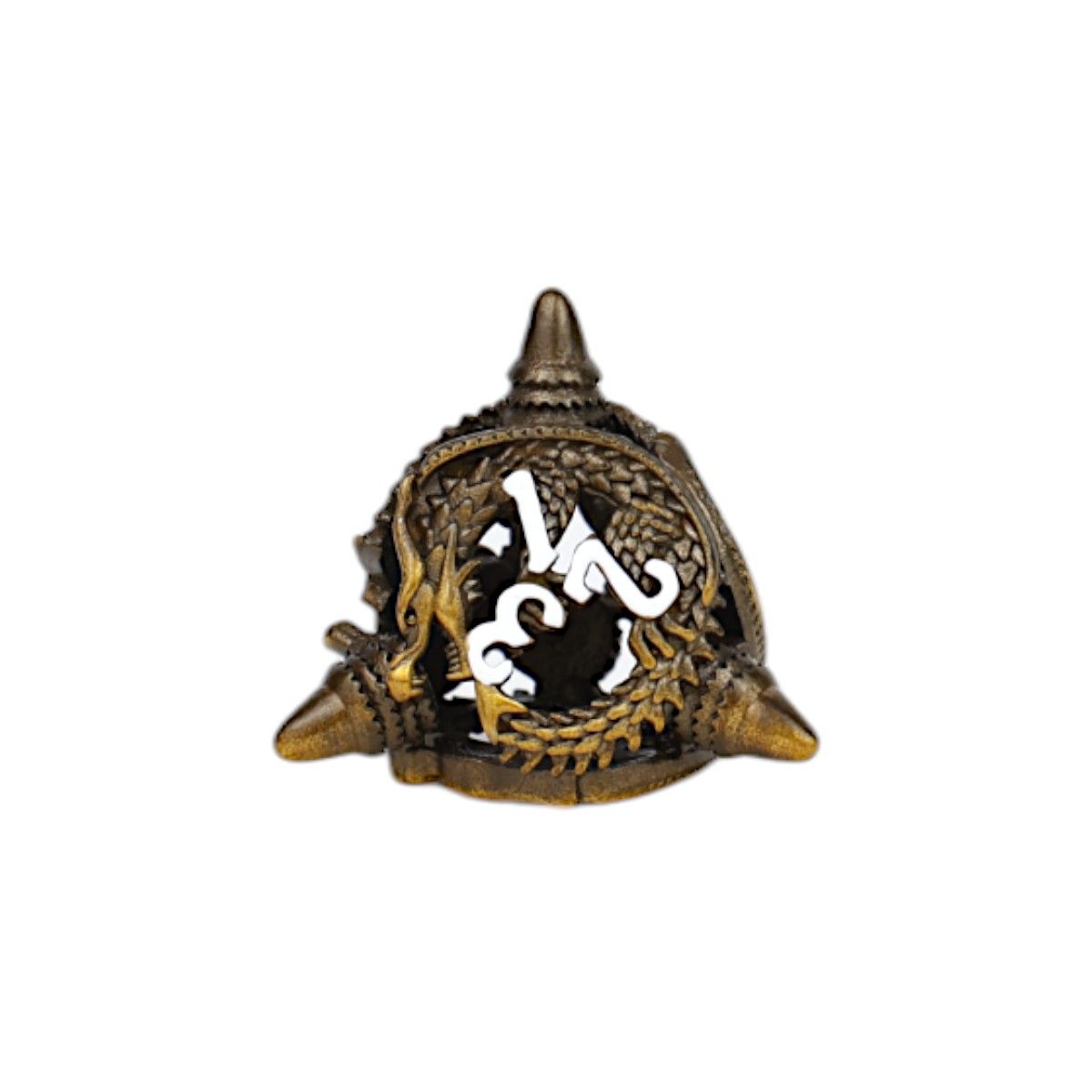 LPG Dice Xeno Hollow Dice Set Ancient Bronze - Good Games