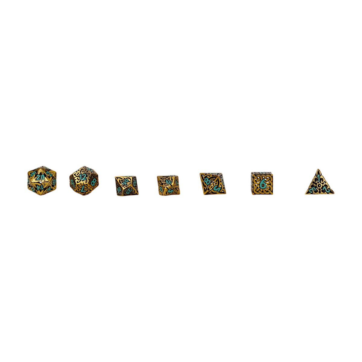 Let's Play Games - Celtic Hollow RPG Dice Set - Summer - Good Games
