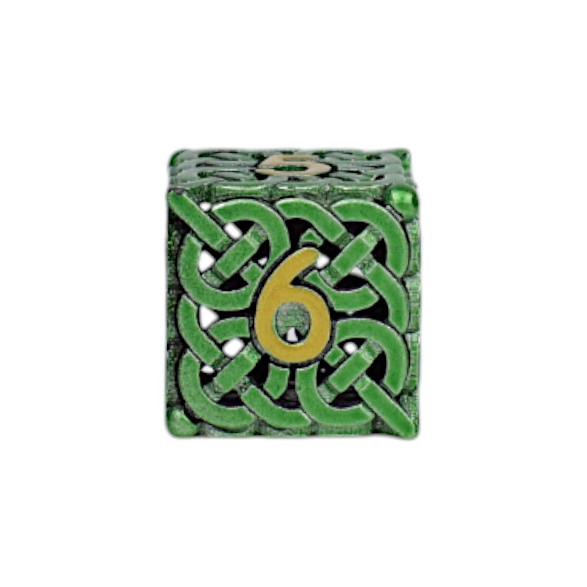 LPG Dice Celtic Hollow Dice Set Old Gold - Good Games