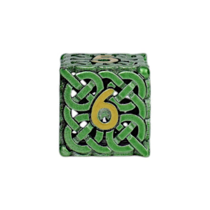 LPG Dice Celtic Hollow Dice Set Old Gold - Good Games