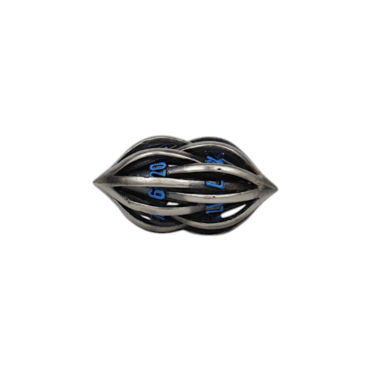 Let's Play Games - Elliptic Hollow Dice Set - Blue - Good Games