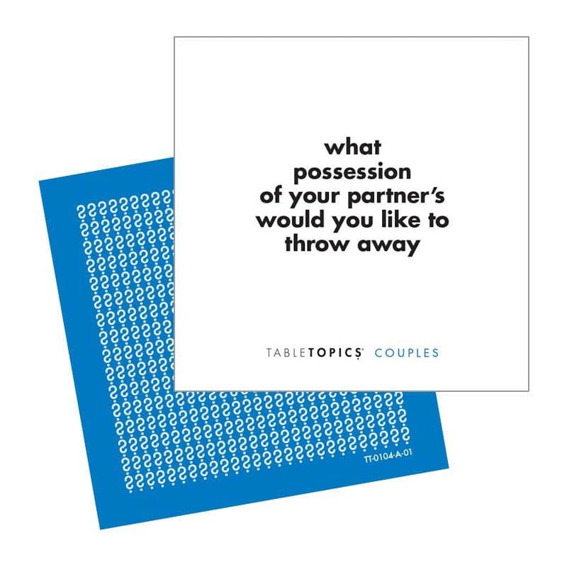 Tabletopics - Couples - Good Games