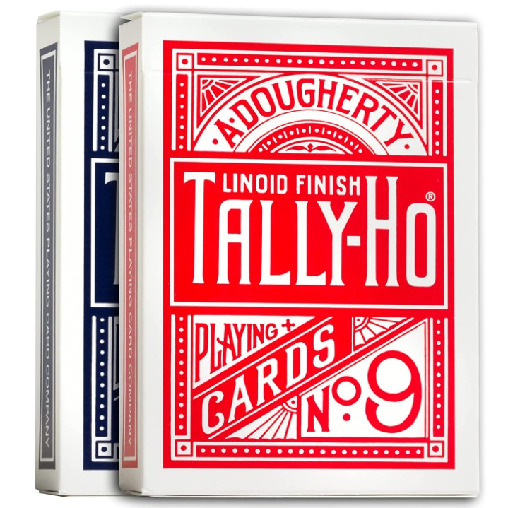 Tally-Ho Half Fan/Circle Playing Cards - Good Games