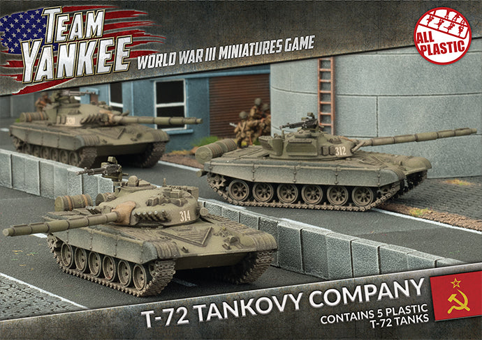T-72 Tank Company (x5) (Plastic) - Good Games