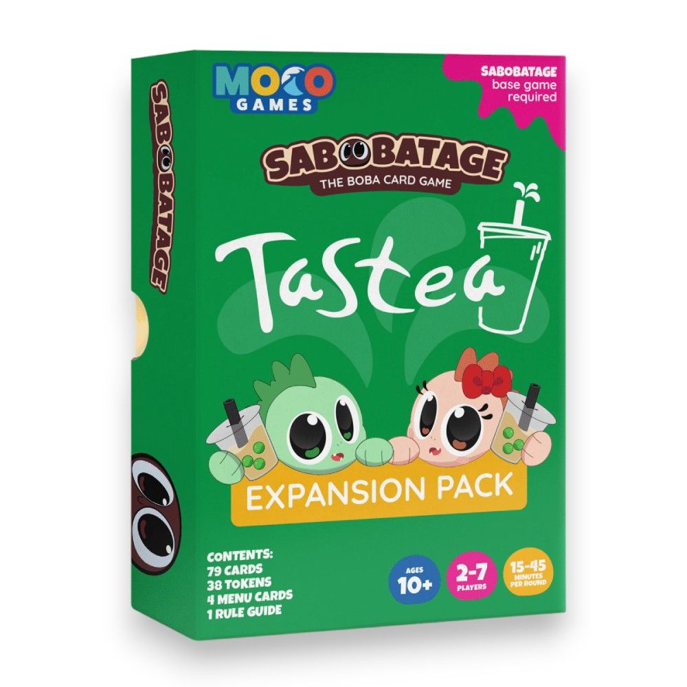 Sabobatage: The Boba Card Game – Tastea Expansion (Preorder) - Good Games