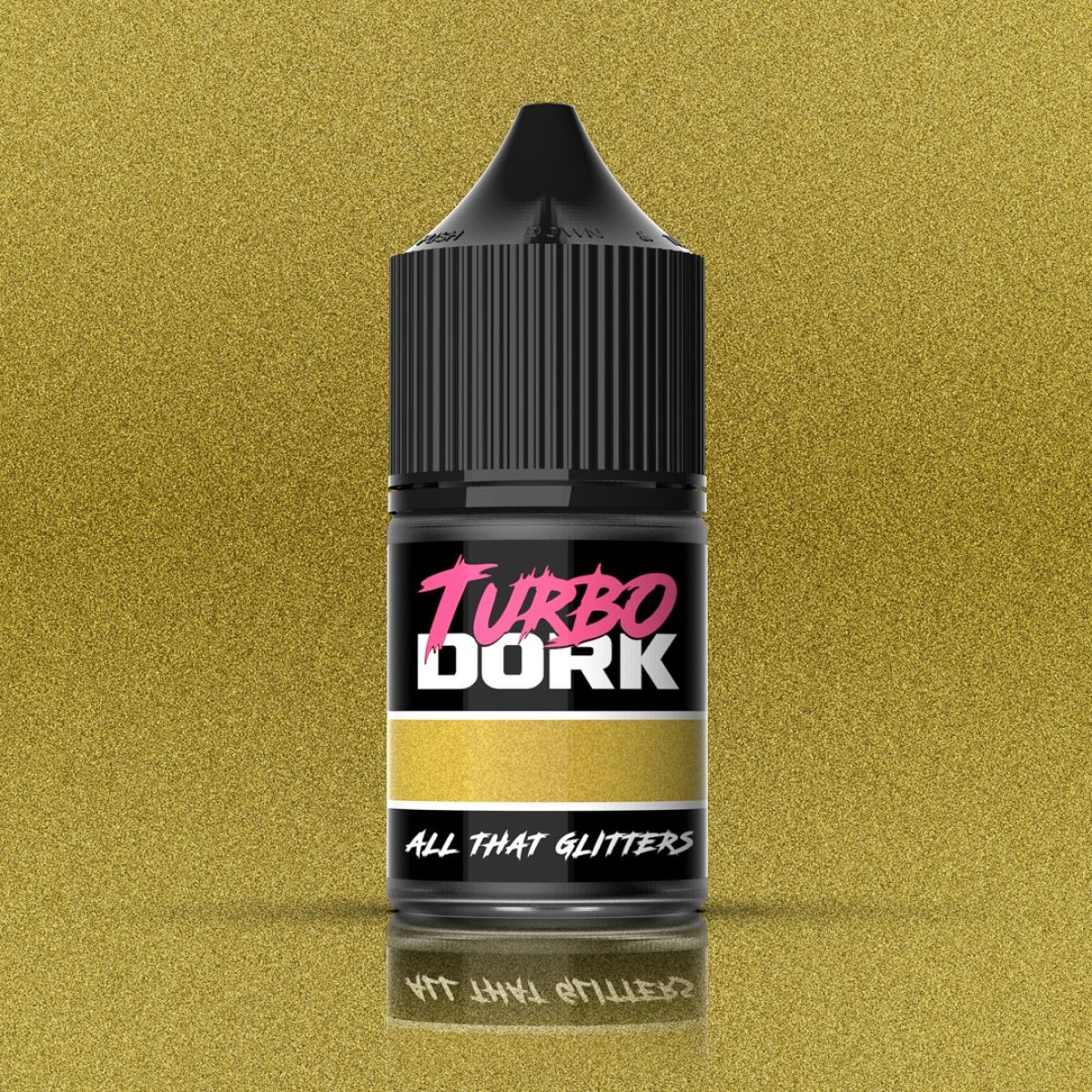 Turbo Dork - All That Glitters Metallic Acrylic Paint 22ml Bottle - Good Games