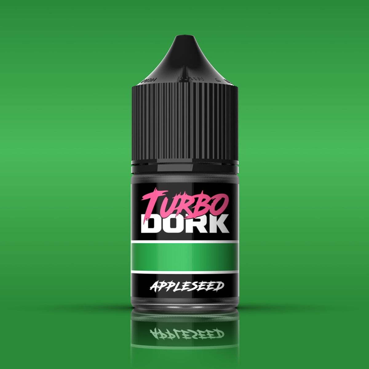 Turbo Dork - Apple Seed Metallic Acrylic Paint 22ml Bottle - Good Games