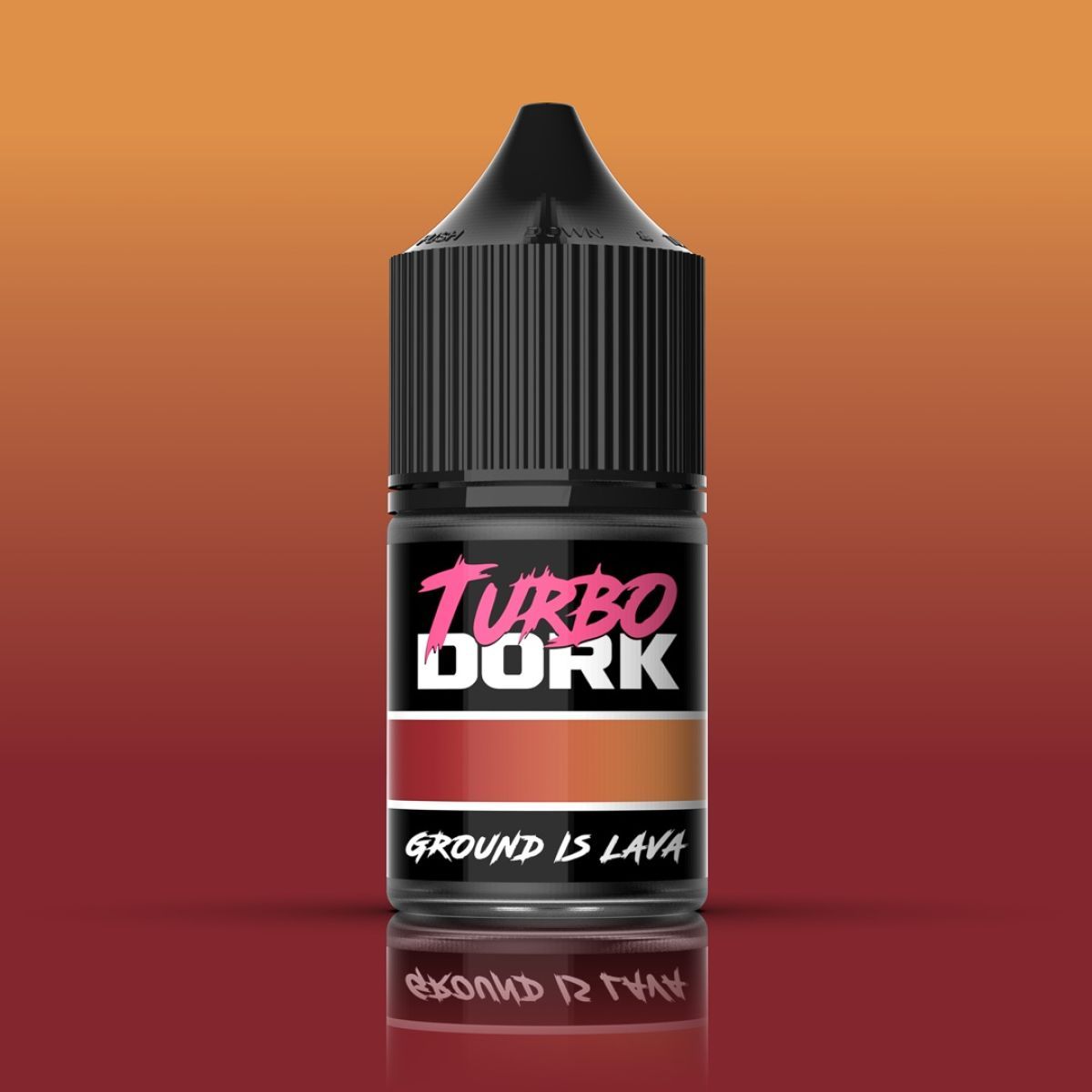Turbo Dork - Ground Is Lava TurboShift Acrylic Paint 22ml Bottle - Good Games