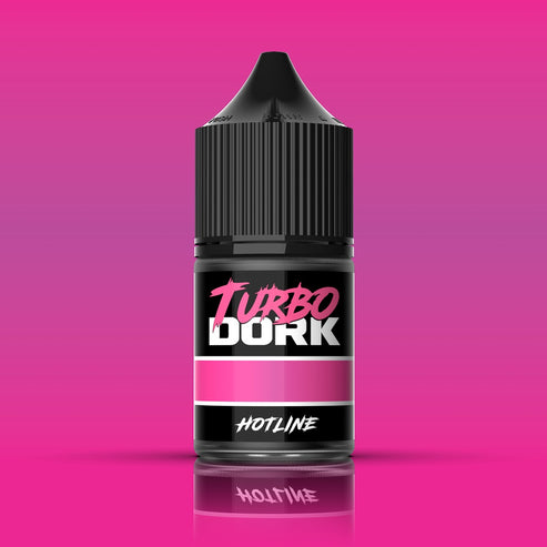 Turbo Dork - Hotline Metallic Acrylic Paint 22ml Bottle - Good Games