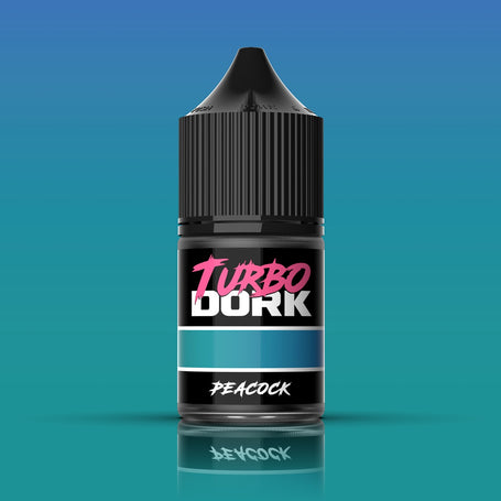 Turbo Dork - Peacock TurboShift Acrylic Paint 22ml Bottle - Good Games