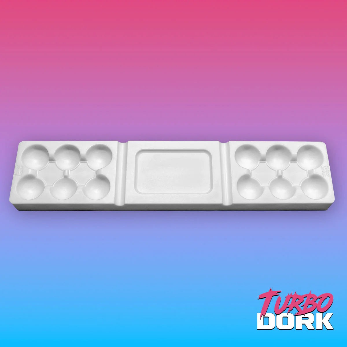 Turbo Dork Large White Non-Stick Silicone Dry Palette - Good Games