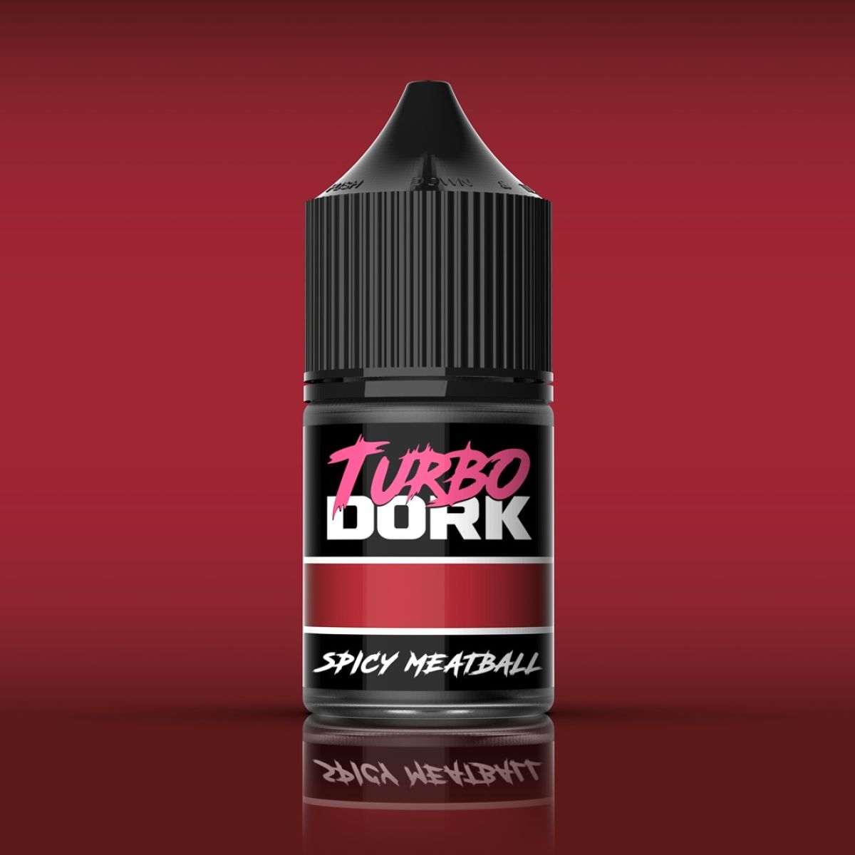 Turbo Dork - Spicy Meatball Metallic Acrylic Paint 22ml Bottle - Good Games