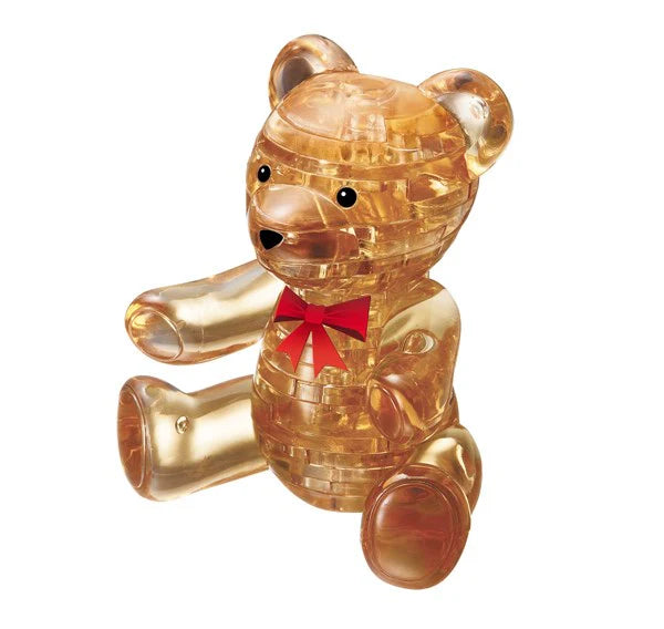 3D Brown Teddy Crystal Puzzle - Good Games