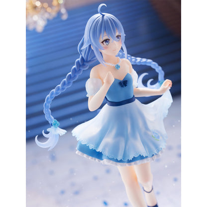 Rear view of Roxy with flowing hair and base Mushoku Tensei Season 2