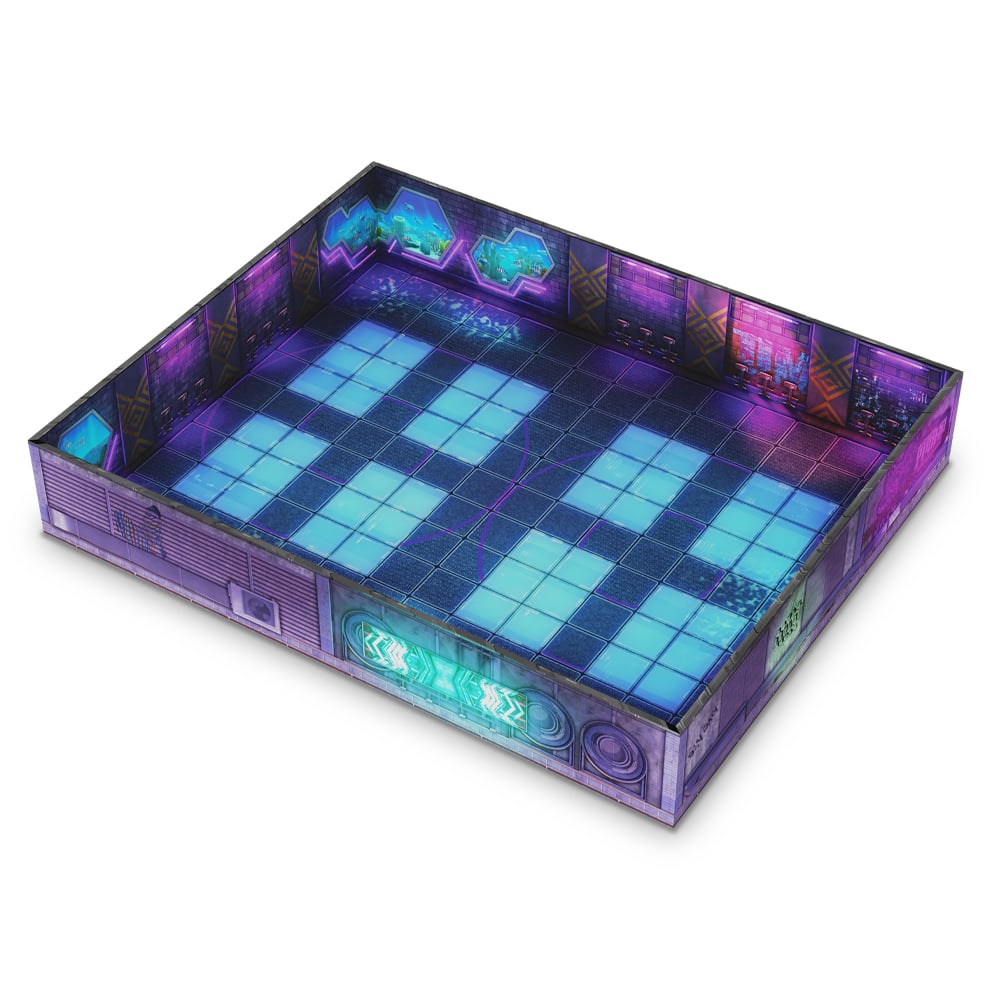 Tenfold Dungeon Cyberpunk City Modular Terrain Set - Good Games