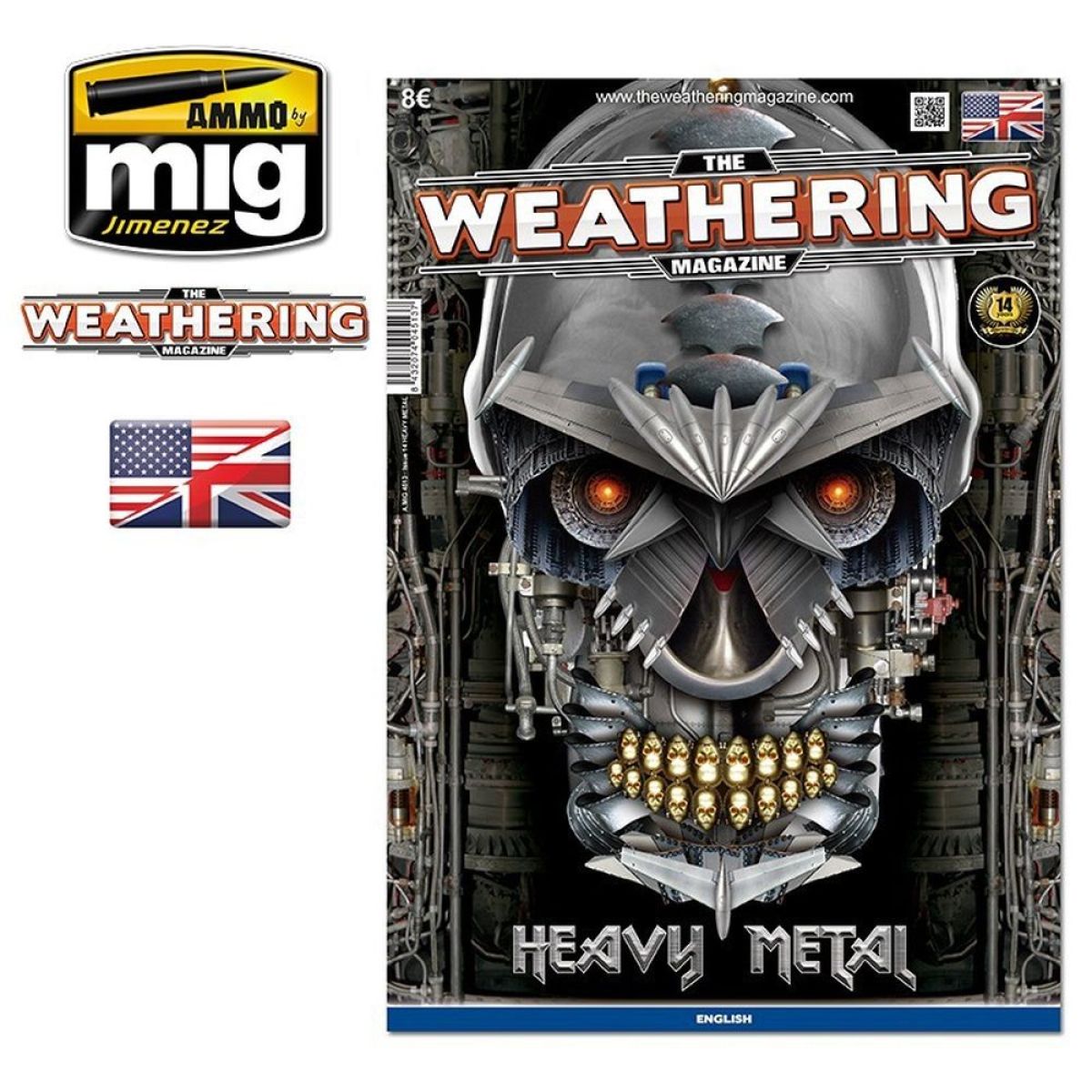 Ammo by MIG - Book - The Weathering Magazine 14 – Heavy Metal (Preorder) - Good Games
