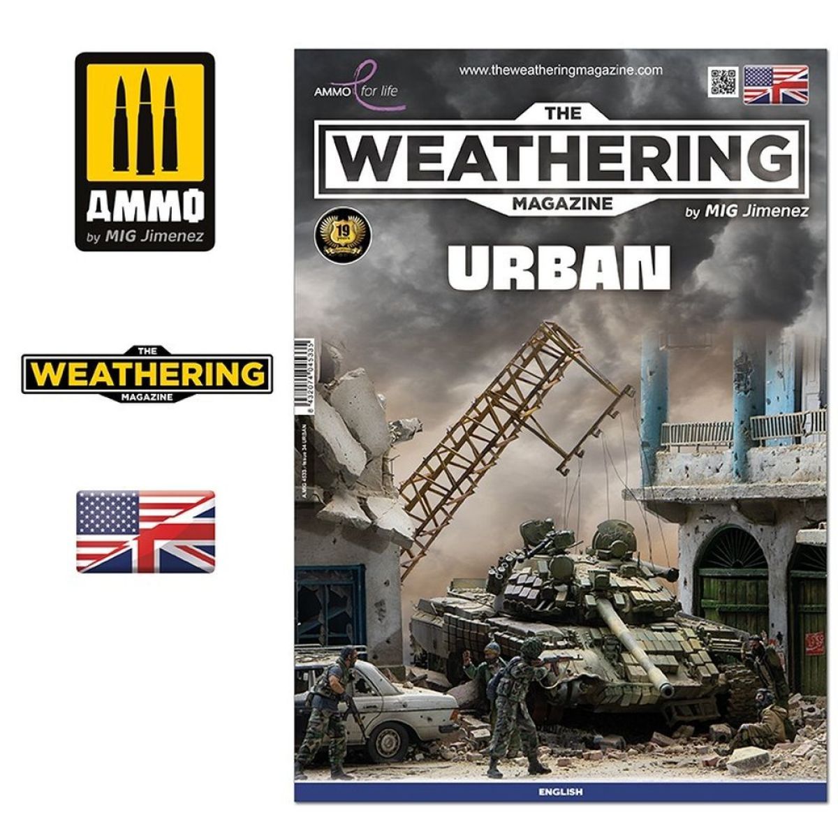 Ammo by MIG - Book - The Weathering Magazine 34 – Urban (Preorder) - Good Games