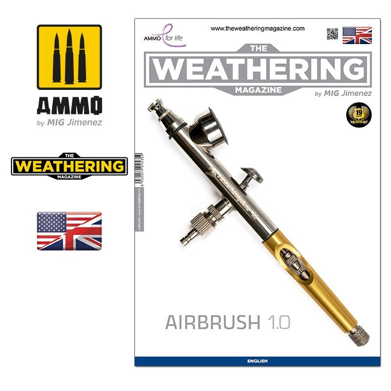 Ammo by MIG - Book - The Weathering Magazine 36 – Airbrush 1.0 (Preorder) - Good Games