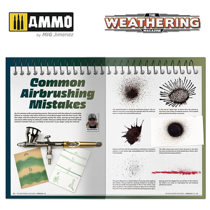 Ammo by MIG - Book - The Weathering Magazine 36 – Airbrush 1.0 (Preorder) - Good Games