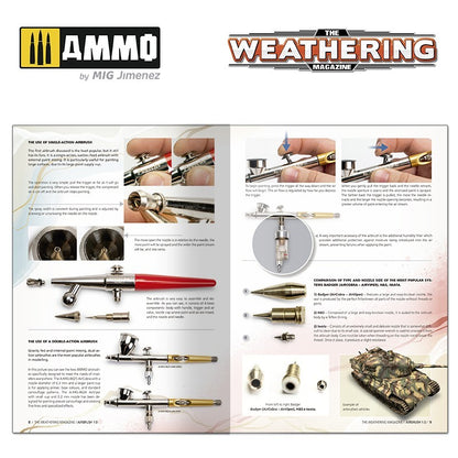 Ammo by MIG - Book - The Weathering Magazine 36 – Airbrush 1.0 (Preorder) - Good Games