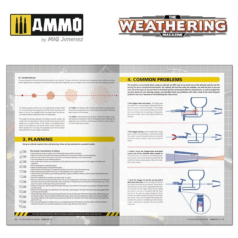 Ammo by MIG - Book - The Weathering Magazine 36 – Airbrush 1.0 (Preorder) - Good Games