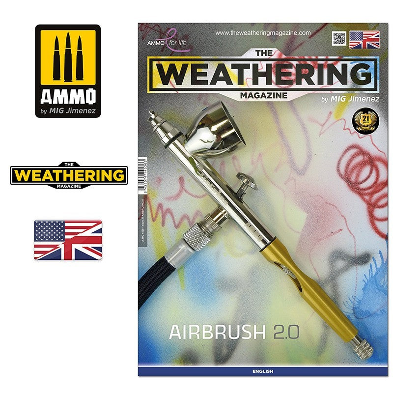 Ammo by MIG - Book - The Weathering Magazine 37 – Airbrush 2.0 (Preorder) - Good Games