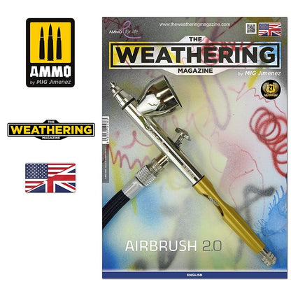 Ammo by MIG - Book - The Weathering Magazine 37 – Airbrush 2.0 (Preorder) - Good Games