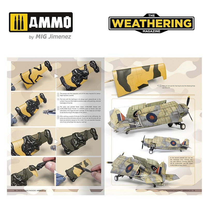 Ammo by MIG - Book - The Weathering Magazine 37 – Airbrush 2.0 (Preorder) - Good Games