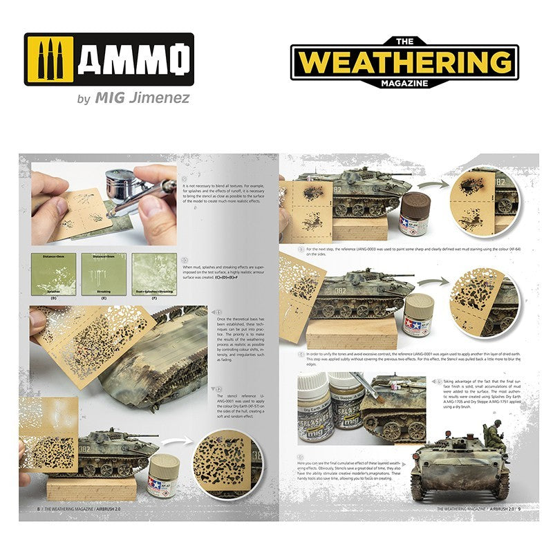 Ammo by MIG - Book - The Weathering Magazine 37 – Airbrush 2.0 (Preorder) - Good Games