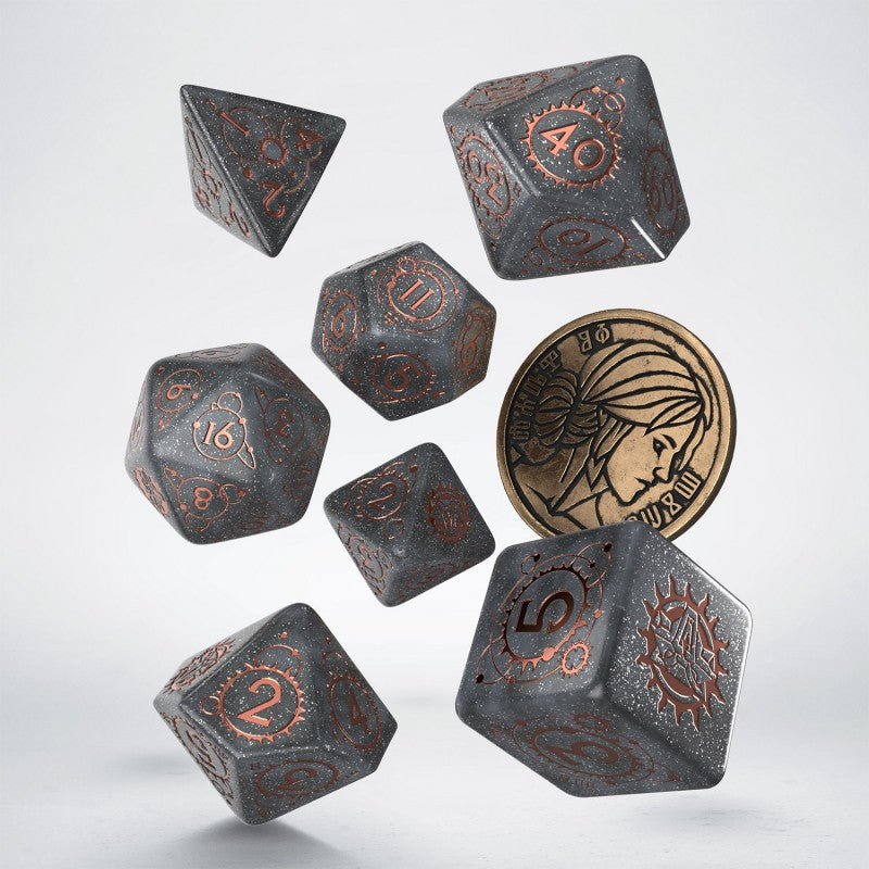 Q Workshop - The Witcher RPG Dice Set - Ciri Elder of Blood - Good Games