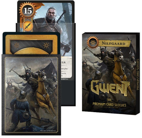 The Witcher - Gwent Nilfgaard Sleeves (100) (Preorder)