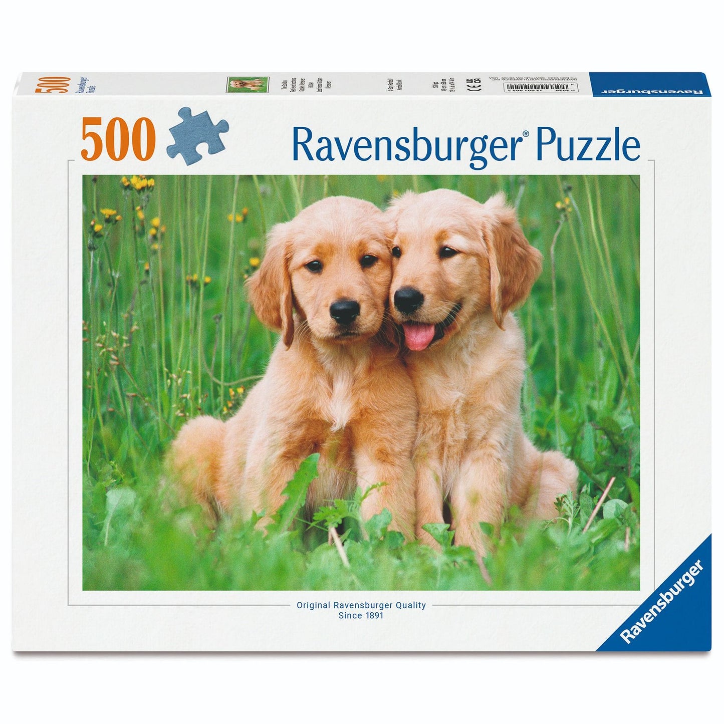 Ravensburger - The Golden Retriever Brothers 500 Piece Jigsaw