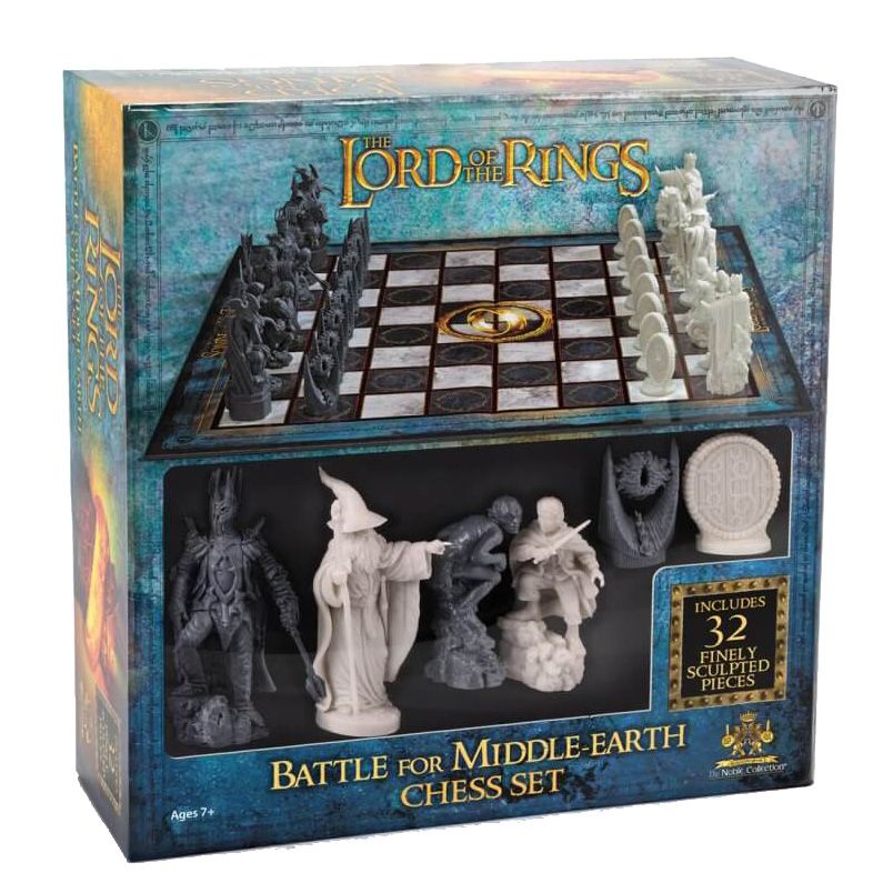Lord Of The Rings Chess Set: Battle For Middle-Earth