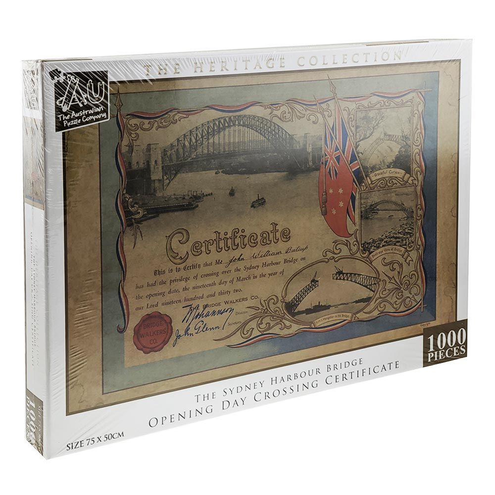 Harbour Bridge Open Day 1000 Piece Jigsaw - Heritage Collection - Good Games