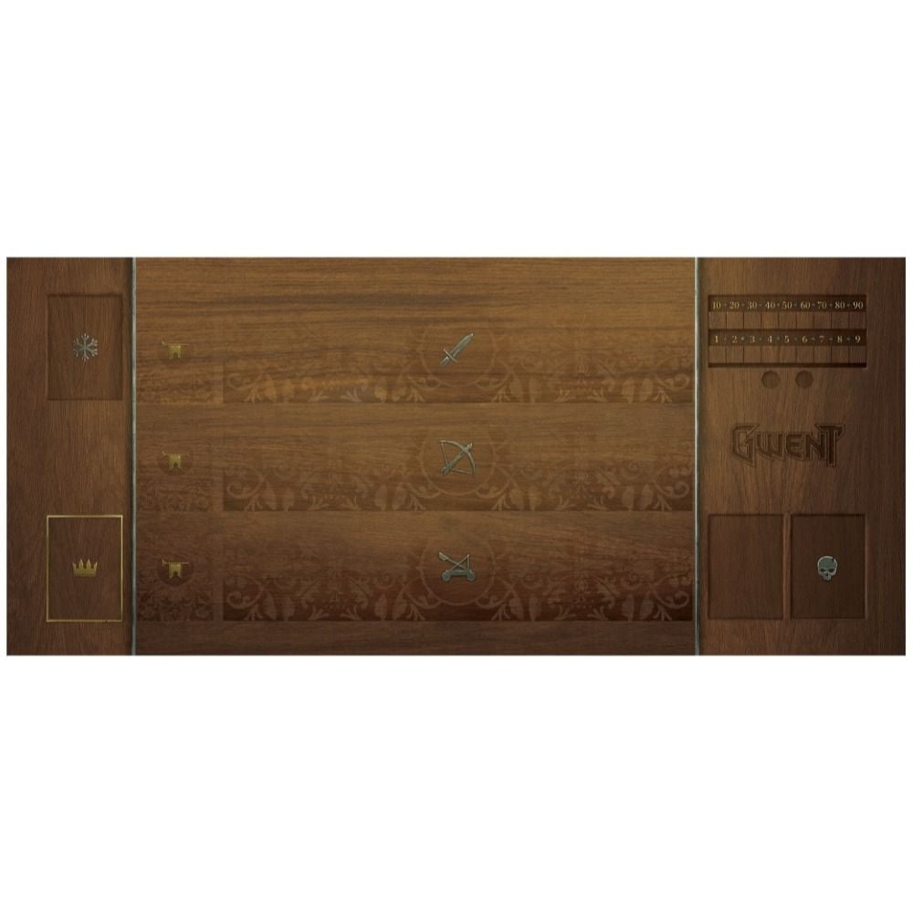 The Witcher - Gwent Original Wood 1-Player Playmat - Good Games