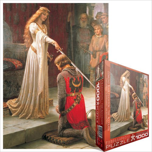 Eurographics Leighton The Accolade 1000 Piece Jigsaw - Good Games