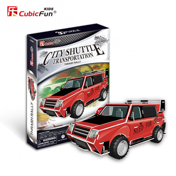 Cubicfun City Shuttle Transportation Thrash Rally - Good Games