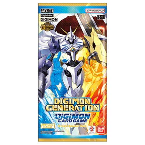Digimon Card Game: Advanced Booster Box – Digimon Generation [AD