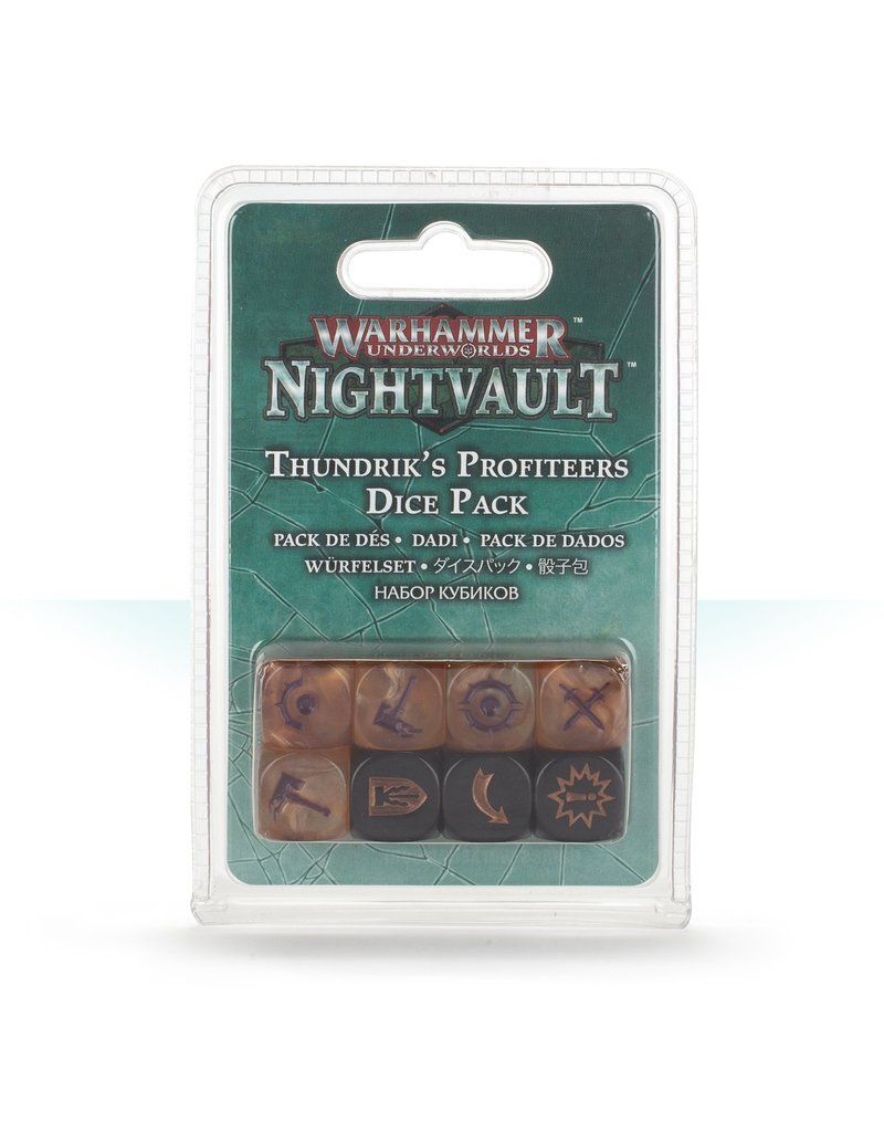 Warhammer Underworlds - Thundriks Profiteers Dice Set