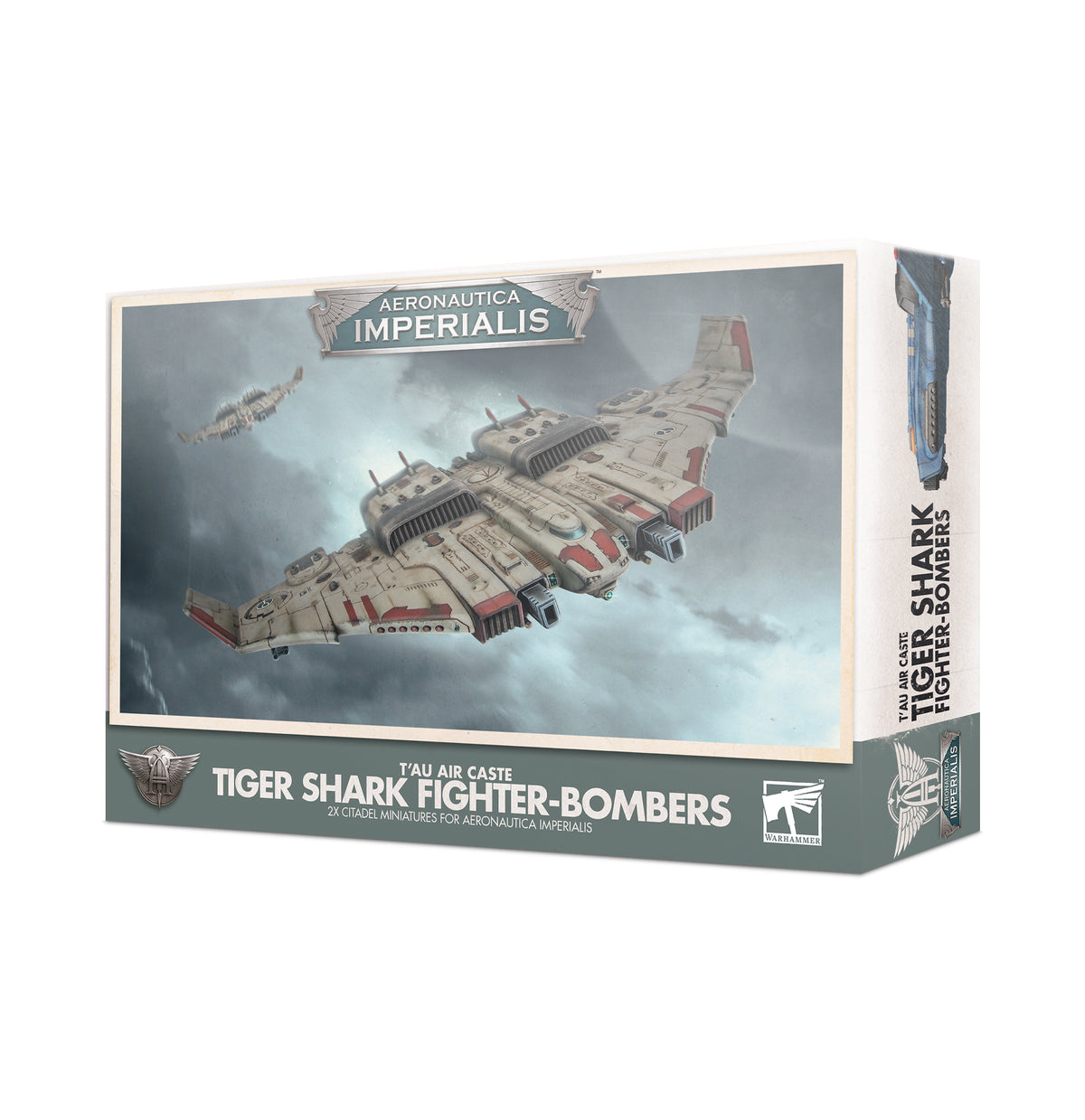 Aeronautica Imperialis: Tau Air Caste Tiger Shark Fighter Bombers (500-32) - Good Games
