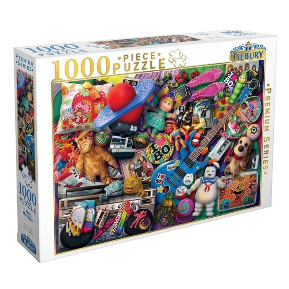 Tillbury 1980s Montage - 1000 Piece Jigsaw - Good Games