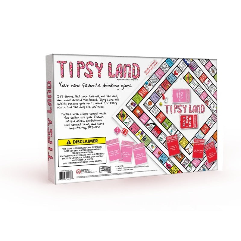 Tipsy Land Drinking Game - Good Games